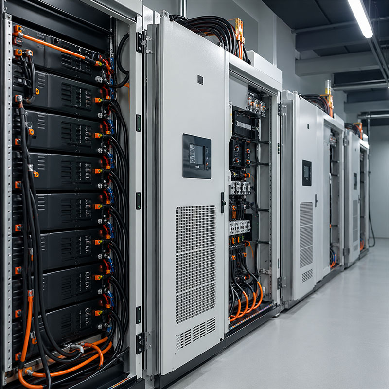 DockDura custom wire harness for Energy Storage
